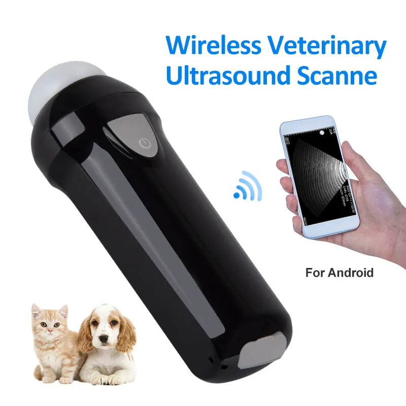 Drahtloser mechanischer Veterinär-Ultraschallscanner, tragbarer Schwangerschaftstest, Hand-Ultraschallgerät für Schweine, Schafe