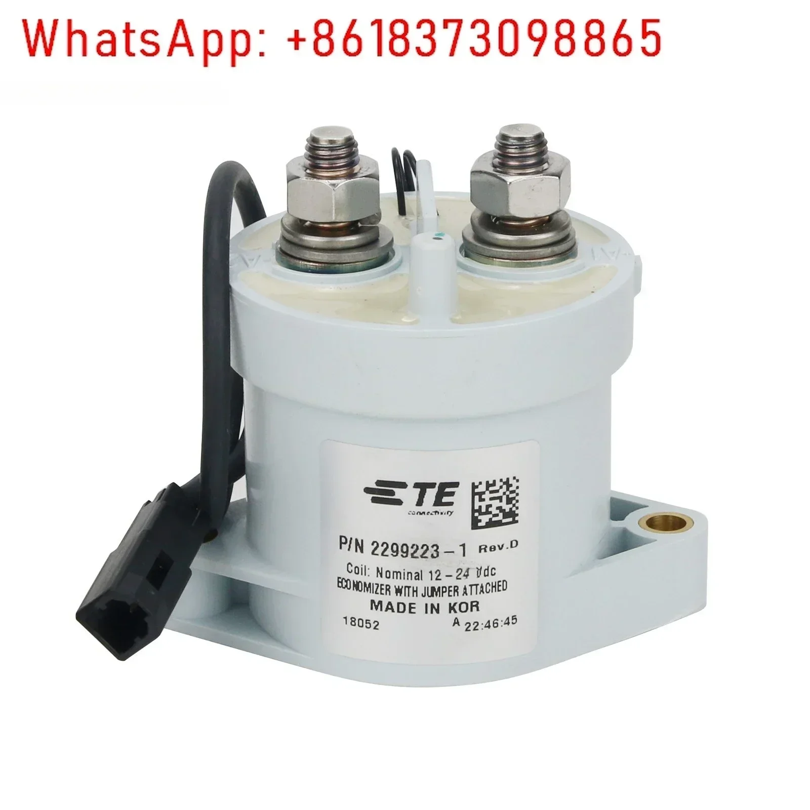

EVC500 2299223-1 Высоковольтное контактор постоянного тока автомобильное реле 900 В 500 А катушка 12-24 В реле для TE