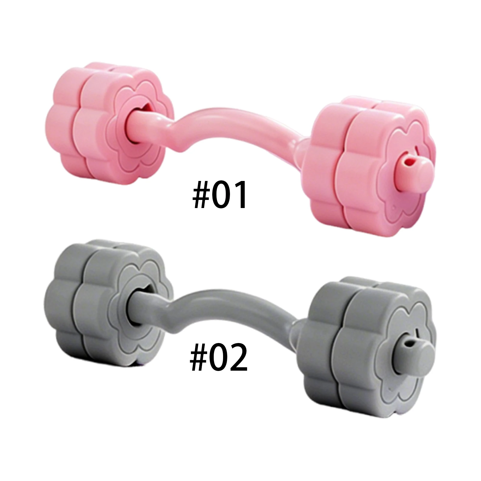 Silent Faces Trainer Tool Detachable Facial Breathing Practice Barbell 2 Modes Facial Yoga Dumbbells Face Face & Tightening