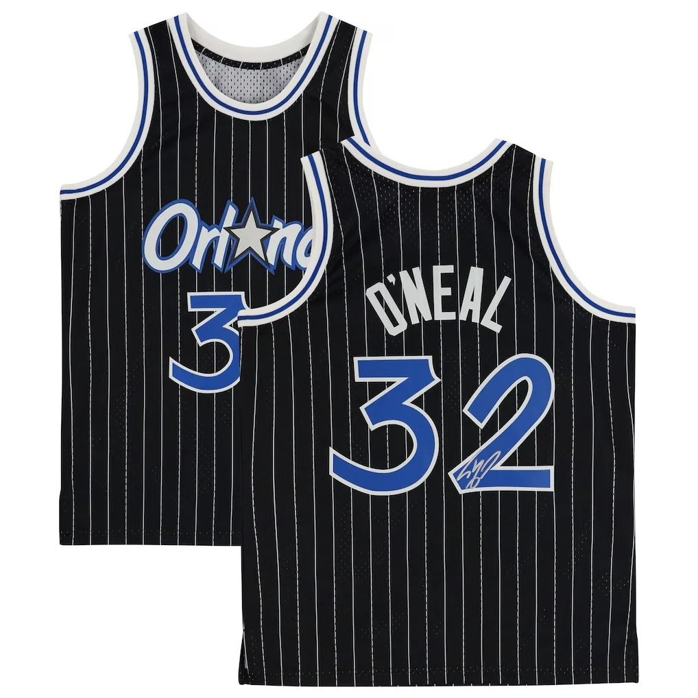 Camiseta de Baloncesto Retro O'Neal Orlando con Estampado 3D para Hombre, Chaleco Deportivo de Verano, Transpirable, de Secado Rápido, Ropa Urbana
