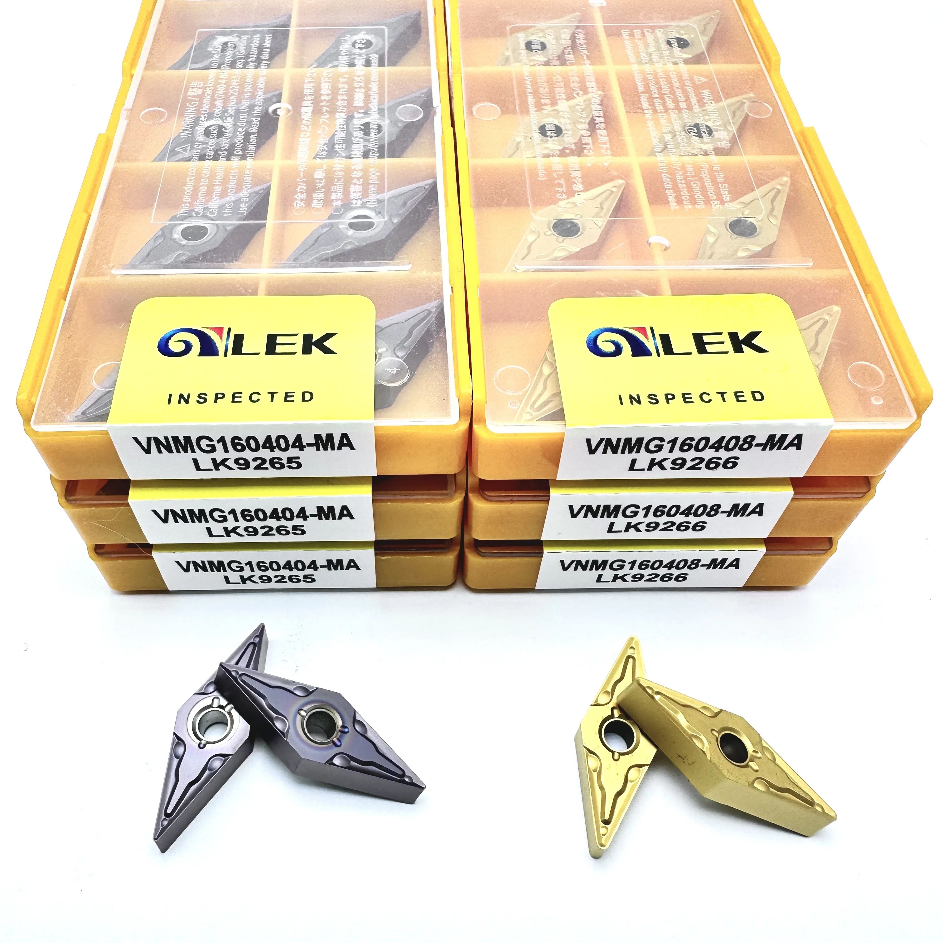 VNMG160404 VNMG160408 MA insertos de carburo herramienta de torneado externo procesamiento de acero CNC inserto de torneado de alta calidad