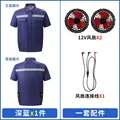 Dark blue 12VDC fan