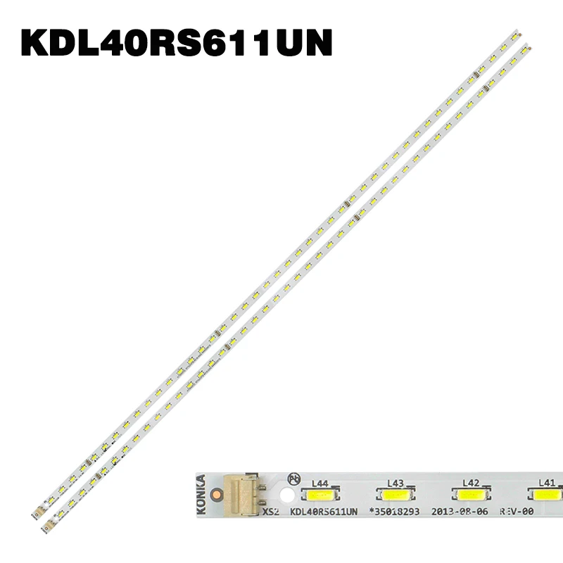 

New 2PCS*44LED 452mm LED strip for KDL40RS611UN 35018292 35018294 35018325 GZ13-0121