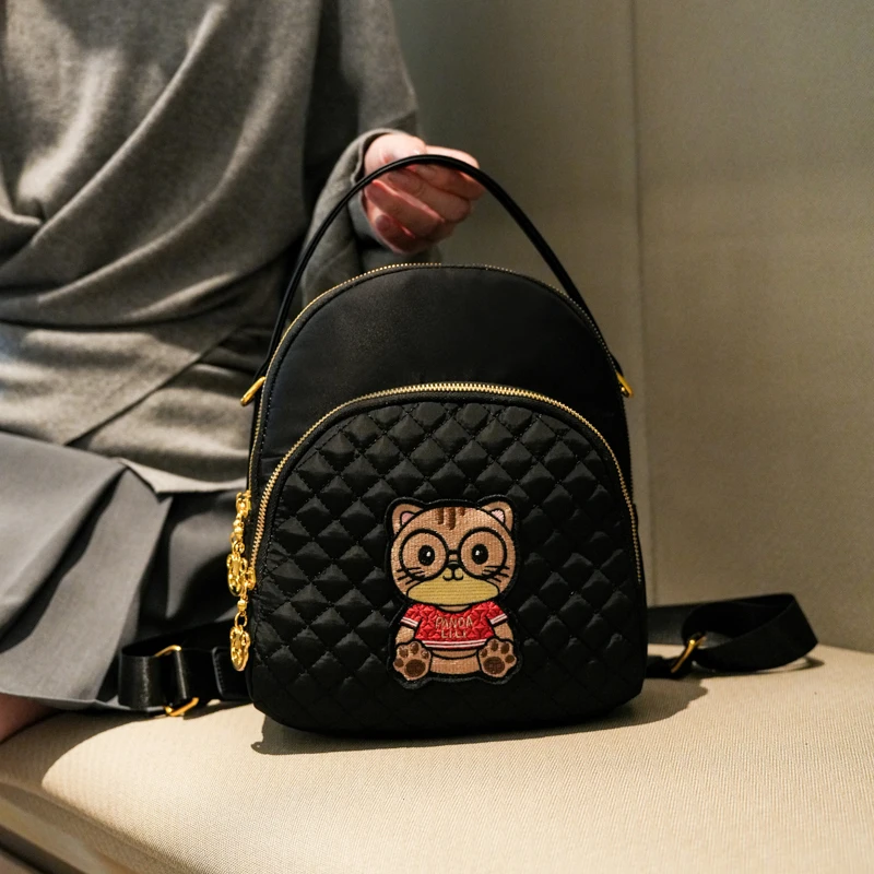 fashionable-large-capacity-campus-women's-backpack-simple-design-handheld-north-bag-double-shoulder-bag-casual-style-youth-su