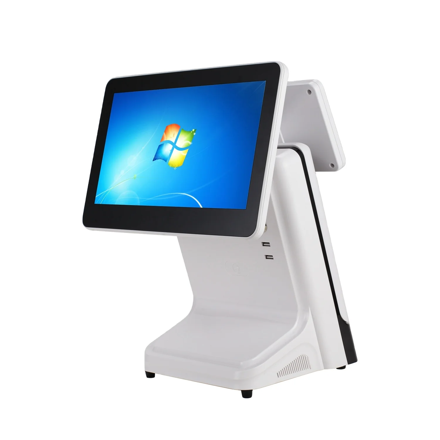 

All in One 13.3/15.6 Inch Pos System and Supermarket Touch Screen Portable Pos Machine Dual Screen