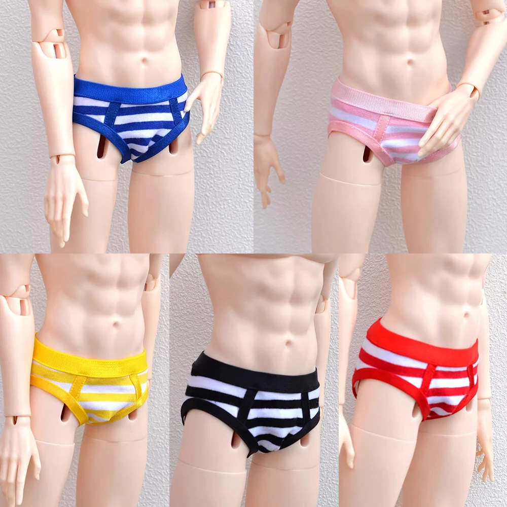 【Only Clothes】1/3 1/4 Underwear Shorts Striped Triangle Underwear Briefs for TD85 ID75 Dragon Soul 73 Normal/Strong Big Dolls