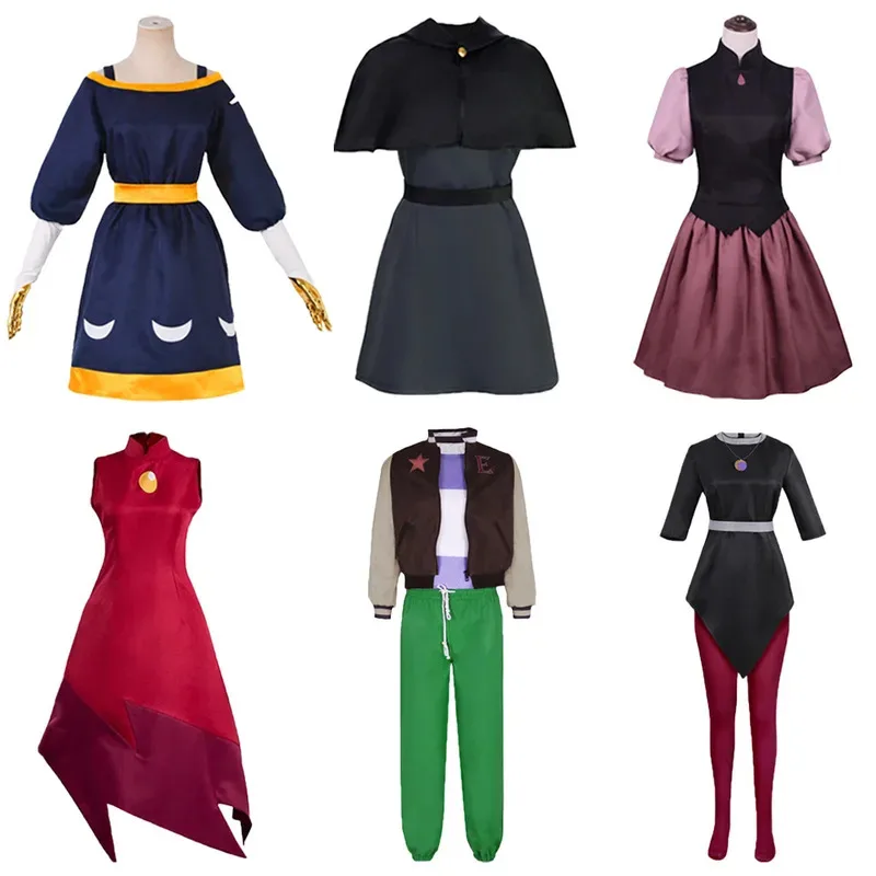 

Anime new owl house Amity Edalyn dress top pants cosplay costume Halloween disguise carnival party women's clothing in stock hot