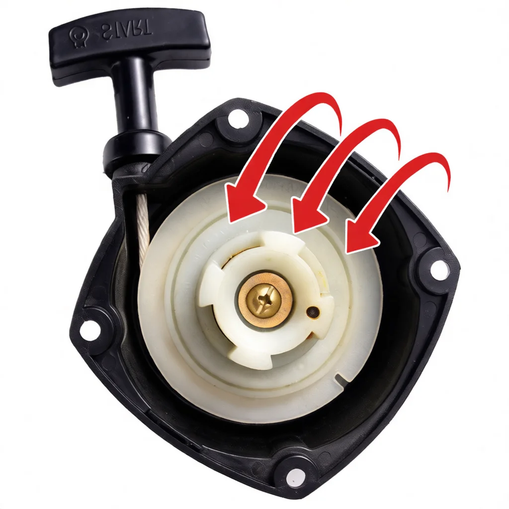 Lawn Mower Starter Assembly For 139 40 5 Engine Garden Power Tools Brush Cutter Replacement Recoil Starter Spare Part