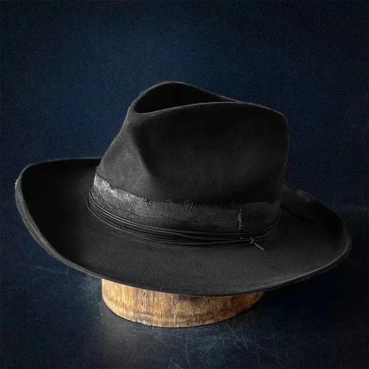 Jazz Hat Autumn and Winter European and American Style Pure Wool Hat Sheep Felt Hat
