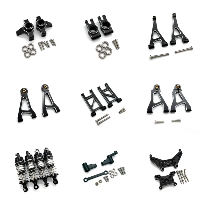 Металлические аксессуары MJX 14301 14302 14303 14304 RC 1/14, пульт дистанционного управления, черные детали в сборе Металлические аксессуары MJX 14301 14302 14303 14304 RC 1/14, пульт дистанционного управления, черные детали в сборе