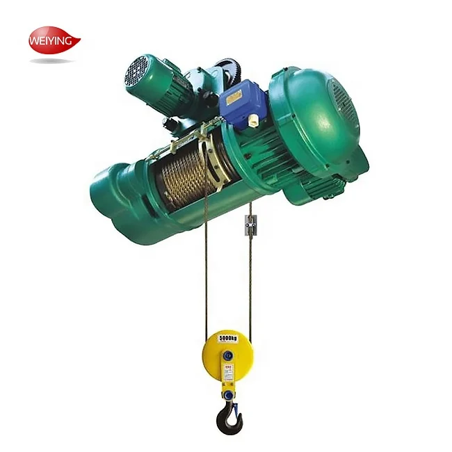 1Ton 2Ton 5Ton 10Ton 16Ton 20Ton Motorized Trolley Traveling Electric Pulling Winch Hoist For Overhead Crane