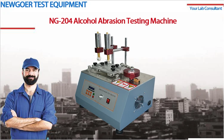 Phone Surface Coating Abrasion Resistance Tester Alcohol Abrasion Wear Test Machine