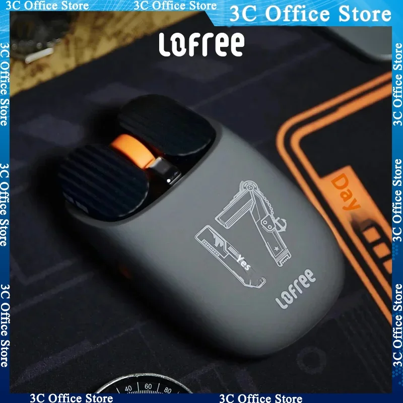 

Lofree Eh115 Shandong Ship Mouse 2.4g Wireless Bluetooth Dual Mode Mouse Gaming Gaming Laptop Ipad Universal Rechargeable