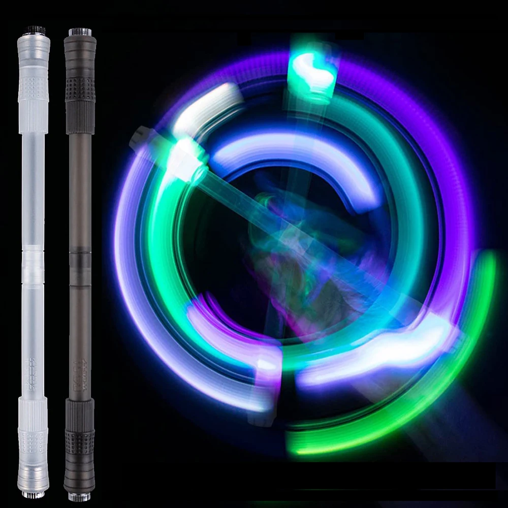 

Funny Luminous Spinner LED Light Spinning Pens Gifts Spinning Pen Twirling Pen LED Rotating Toy Release Pressure Student Gift