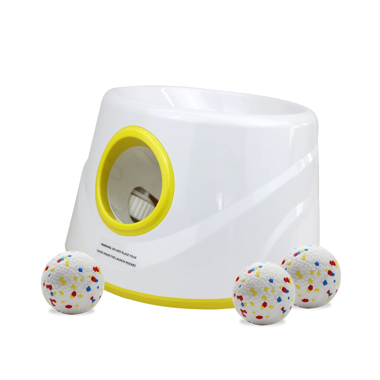 Wholesale Small Pet Ball Thrower Dog Toys ETPU Ball Thrower Pet Accessories Automatic Ball Launcher Dog 6/10/14 M Distance
