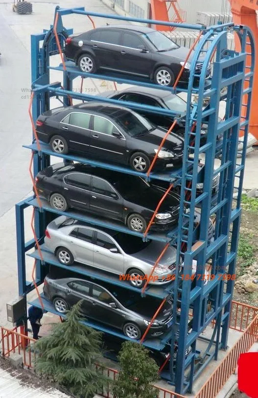 Intelligent three-dimensional garage, vertical circulation, customized goods,