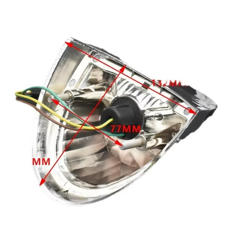 

Pkx For 4T VINO Motorcycle Scooter Tail Light Assembly Rear Brake Light Tail Lamp Assembly