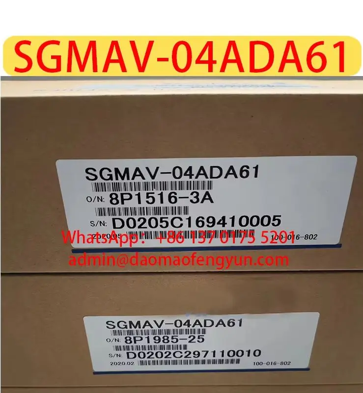 1-year warranty SGMAV-04ADA61 Brand New Servo Motor，SGMAV 04ADA61，Fast shipping