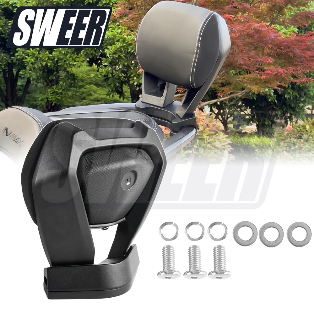 

Спинка задней рамы мотоцикла, подходит для Yamaha NMAX155 Nmax155 2020-2025 V3, подушка заднего сиденья, модификация спинки, аксессуары