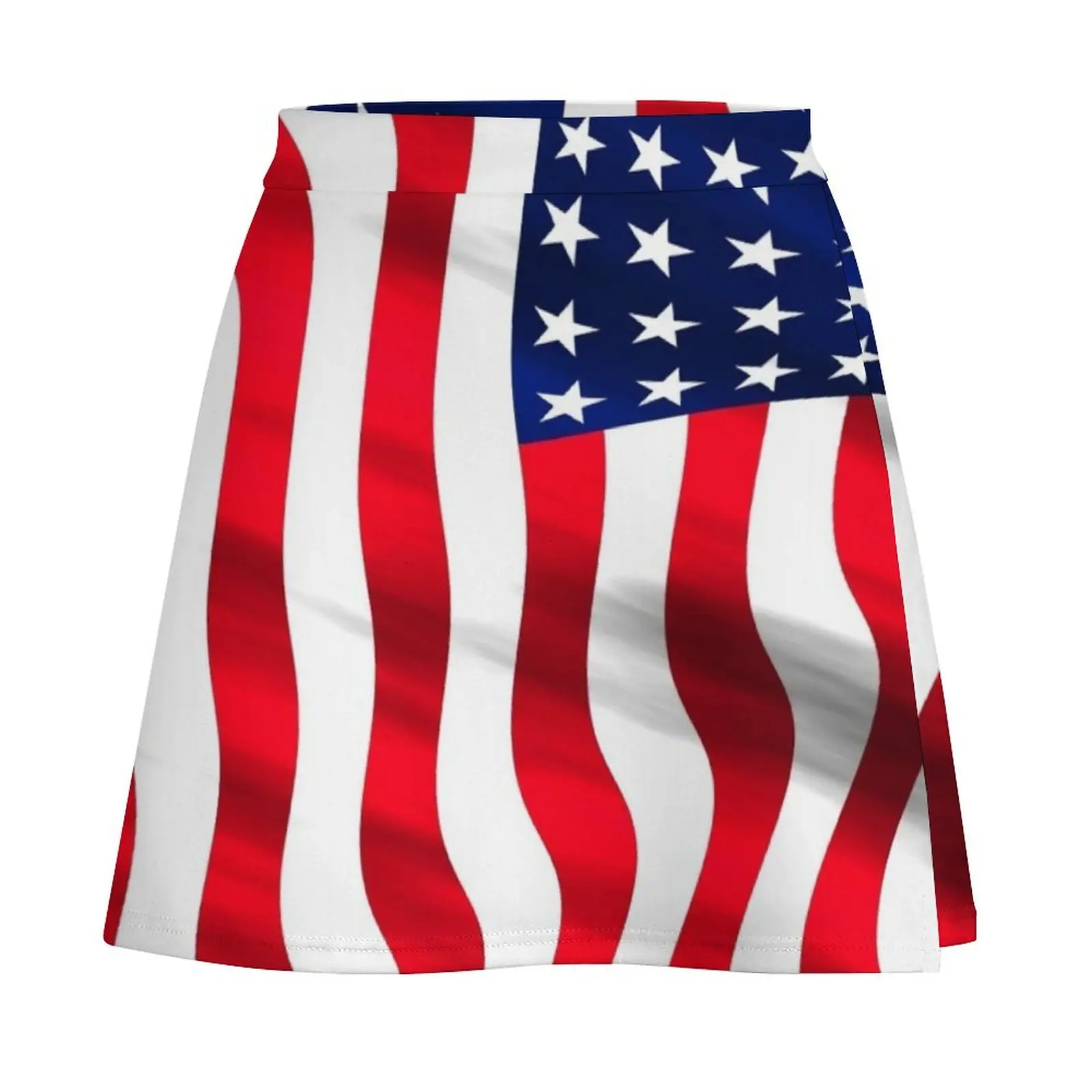 AMERICAN FLAG Mini Skirt Skirt shorts kawaii skirt set Mini