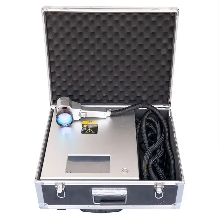 

Mini Air Cooling 100w Rust Remover Hand Held Pulse Cleaner Cleaning Machine