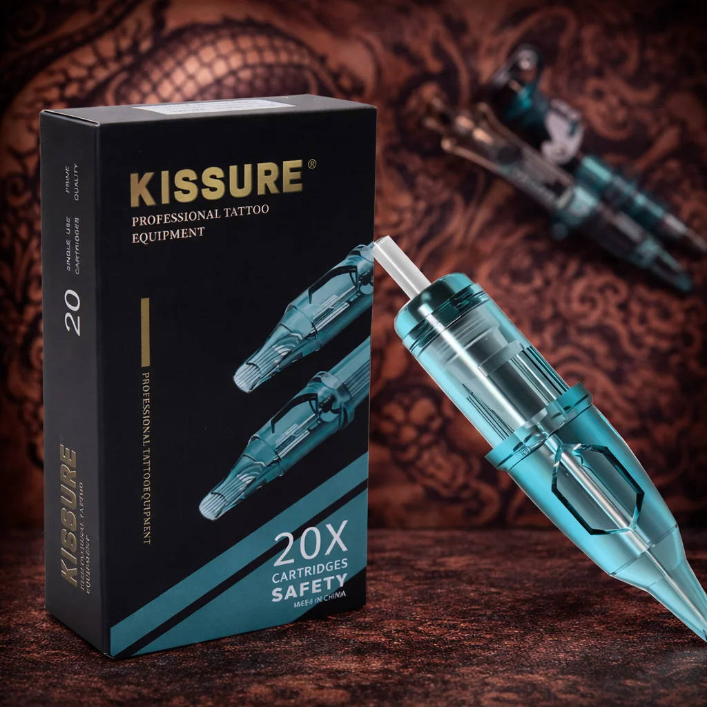 

Иглы для тату Kissure Round Liner Membrane System для картриджных машинок, 0.35 мм, 20 шт. в упаковке