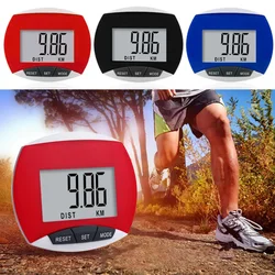 Digital Walking Pedometer Built-in Clip Movement Calories Counter LCD Display Multi-Function for Men Women Kids Adults Seniors