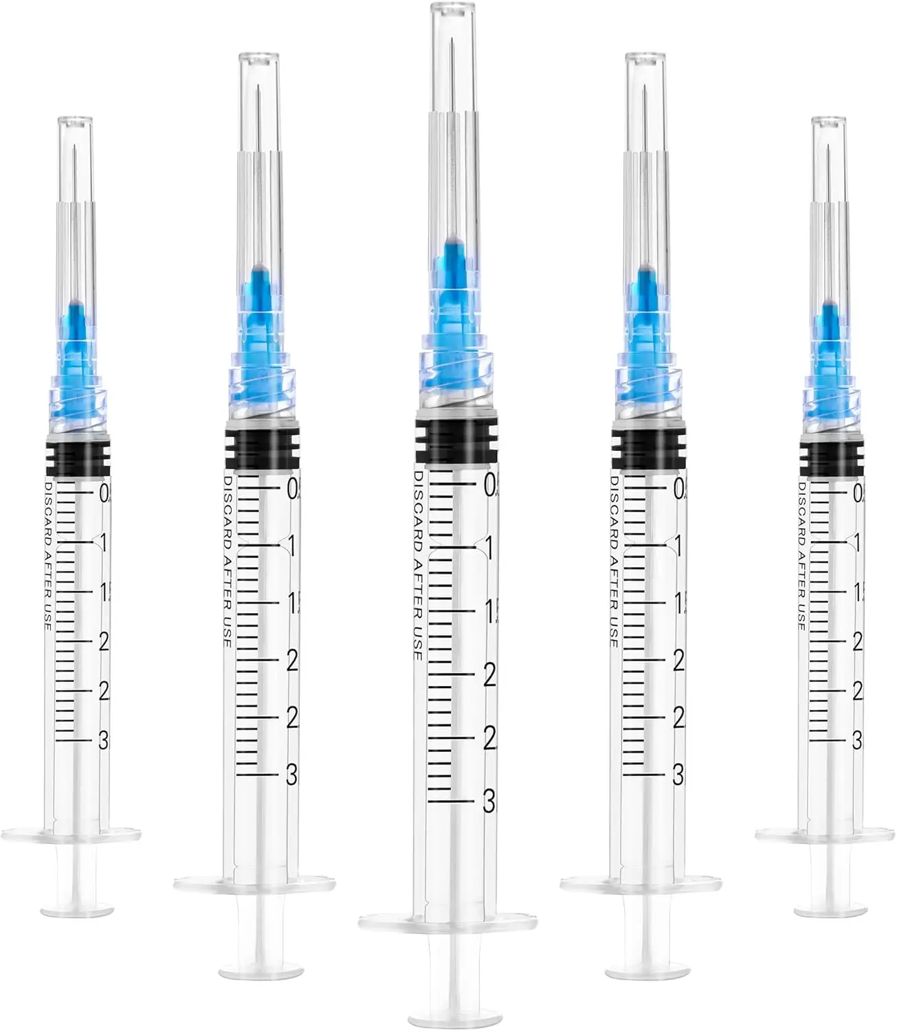 15 Stück 3ml Einweg-Luer-Lock-Spritzen, Geeignet für Haustiere und Nutztiere, Industrielle Anwendung, Laborabgabe und Manuelle Anwendungen – Detail 2