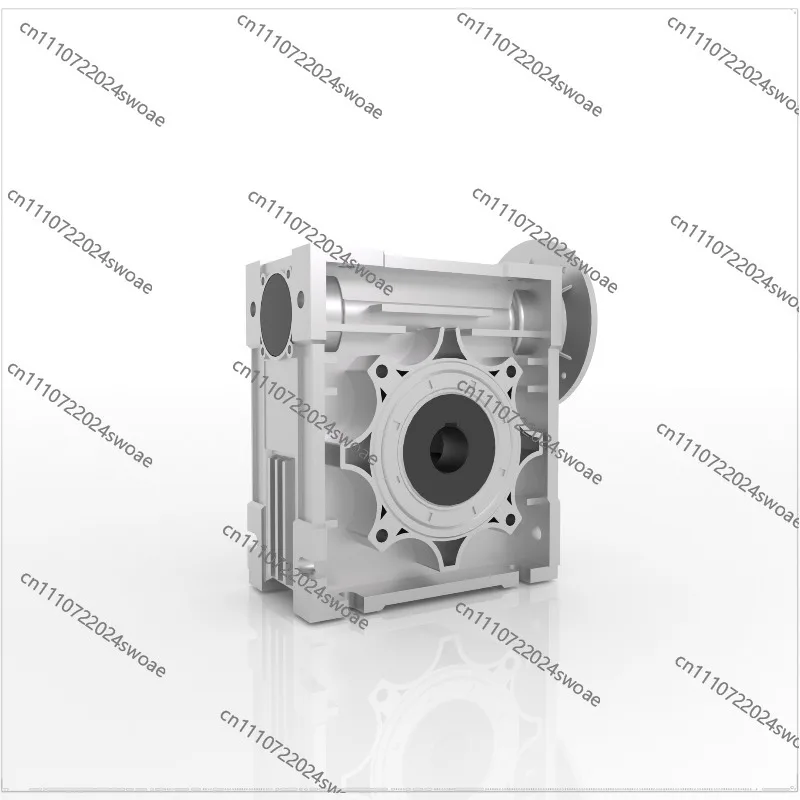 Worm Gear Reducer RV050 Car Washer Dedicated Output Hole 30 Turbine Drive, Stainless Steel Wheel Core