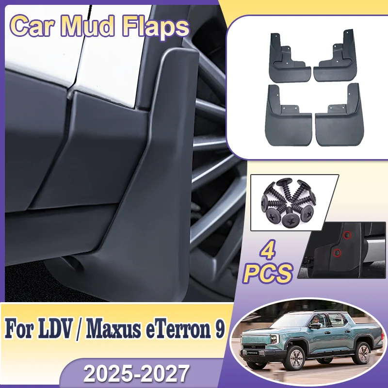 For Maxus Terron 9 Accessories Ldv Eterron 9 Mg U9 2025 2026 2027 Car Splash Fl…
