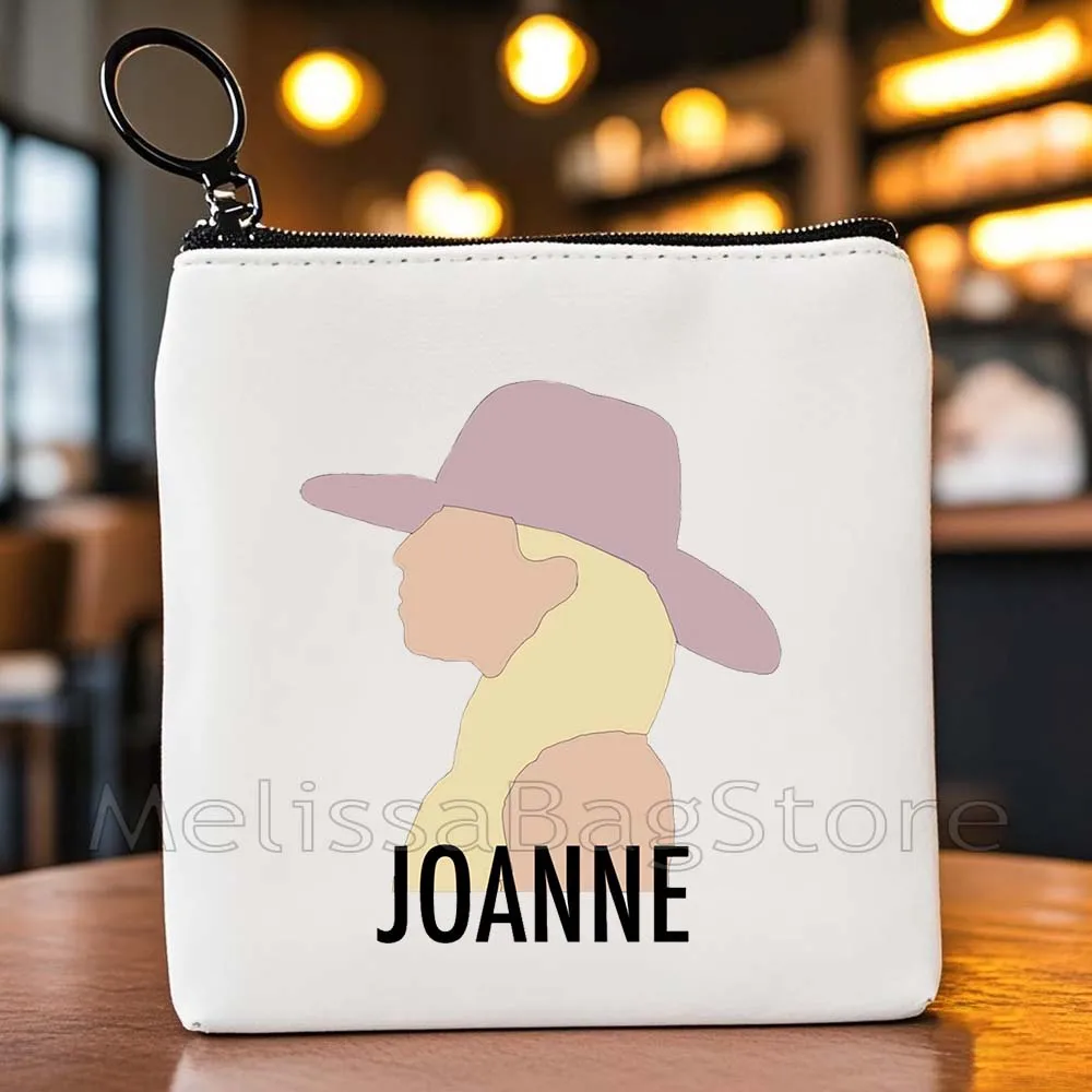 Free Woman Music Singer Lady Gaga Monsters ENIGMA Lips Joanne World Tour Freak Out Gift Key Coin Purse Cute Bag Wallet Pouch