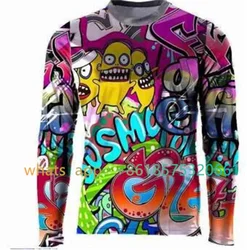 Mtb Racing Motocross jersey Moto Jersey Quick Dry Downhill Bicycle Shirt for Men MTB T-Shirt Youth Jersey moto BMX cycling 2023