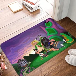 Day Of The Tentacle Game Bathroom Non-Slip Carpet Tentacle Living Room Mat Welcome Doormat Floor Decoration Rug