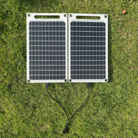 20W Portable Solar Panel 5V Solar Plate With USB Safe Stabilize Charger For Power Bank Phone Outdoor Camping Home RV Gift-10W*2