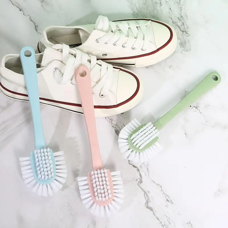 Shoe Washing Brush Five-sided Shoe Brush No Dead Corner Bathroom Cleaning Brush Dish Brush Portable Cleaning Scrubbing Brush