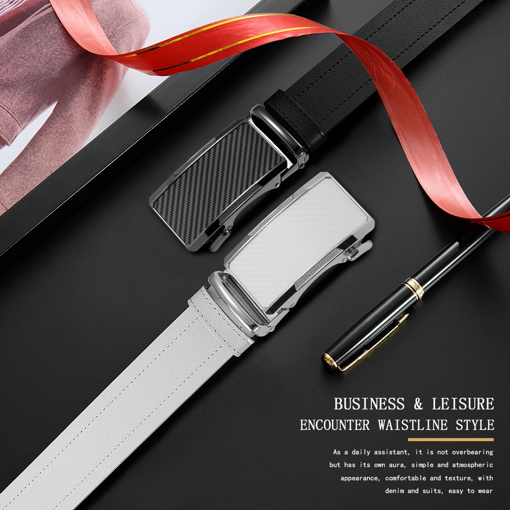 Neue Business Freizeit männer Legierung Quadratische Schnalle Gürtel männer Luxus Designer Hohe Qualität Leder Cowboy Gürtel Multi Farbe – Detail 3