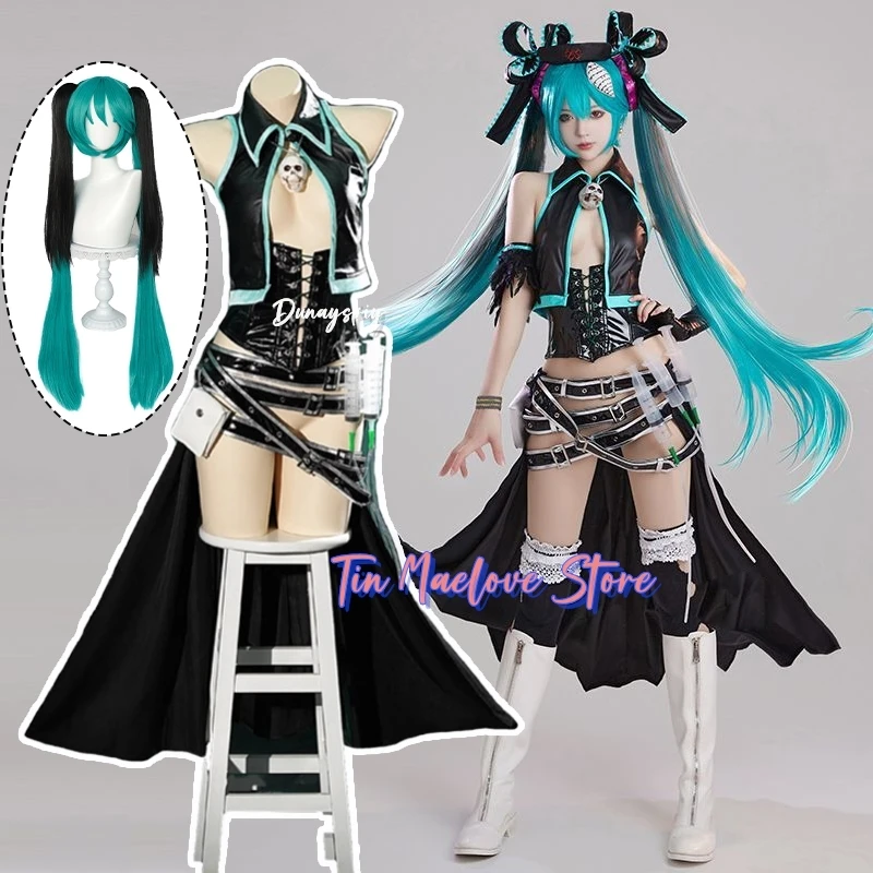 

Anime Game MIKUUU Cosplay MIKUUU Formula Suits Costume Leather Tops, Skirts Suits Roleplay Uniforms Bikini Set Anime Cosplay