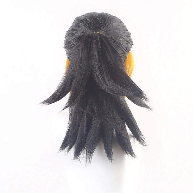 Demon Slayer Anime Cosplay parrucca Makio Kochou Shinobu gradiente viola alta coda di cavallo parrucche sintetiche resistenti al calore festa di Halloween