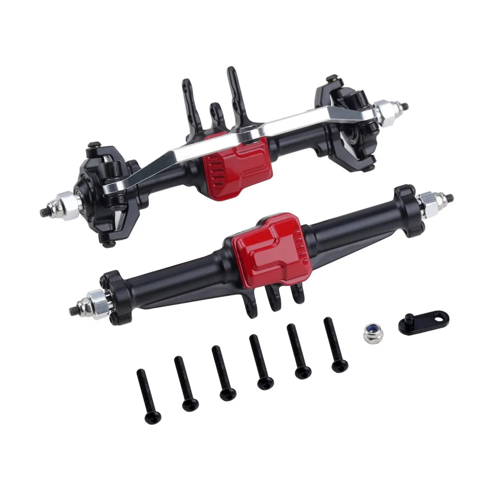RC Vehicle Metal Axle Front Bridge Kit for 1 16 Scale Crawler Trail Driving Upgrade Durable Part