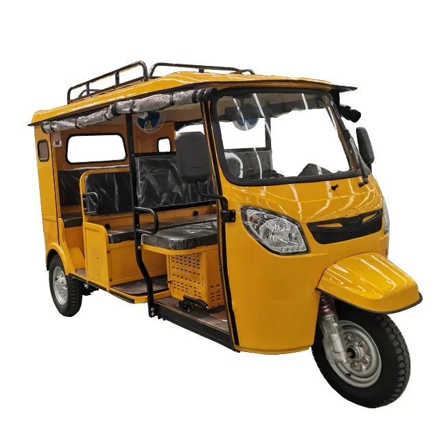 TVS bajaj tuktuk Gasoline Three Wheel Motorcycle Taxi For Africacustom