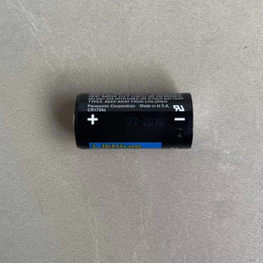 Applicable to Panasonic CR123A camera, lithium battery (3V) black starting from 10 pieces