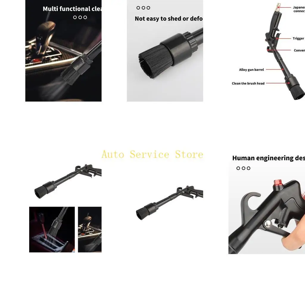 462A Triggers Operated Air Blasters for Comprehensive Interior Cleaning Removing Dirt