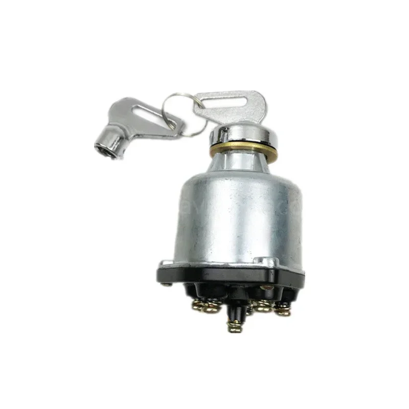 

JK406 007SS-54-3 for XCMG Liugong Lovol Sany Longgong Pipe Ignition Switch Start Switch Key Electric Door Lock Excavator Parts