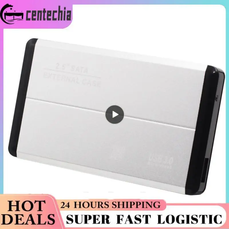 1/2/3 Hdd Ssd External Box Sata 3.0 To Usb 3.0 Aluminum Alloy Hdd Ssd Enclosure Support All 7mm/9.5mm 2.5-inch Sata Metal Shell