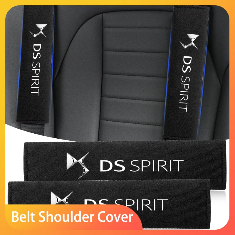 

Fashion Car Safety Belt Shoulder Cover Protection Pads For DS SPIRIT DS4S DS5 5LS DS3 DS4 DS6 DS7 DS9 WILD RUBIS