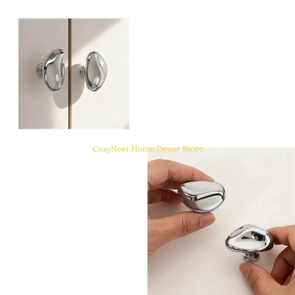 92MF Replacement Cabinet Knob Single-Hole Rounded Pull for Wardrobes, Drawers and Bathroom Cabinet Placement for Indoor Use