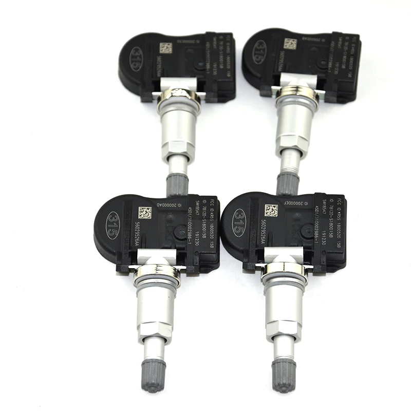

4 шт. 56053030AA 56029526AA 315 МГц Высокое качество TPMS датчики давления в шинах для Chrysler Dodge Jeep 68001696AA 68078861AA