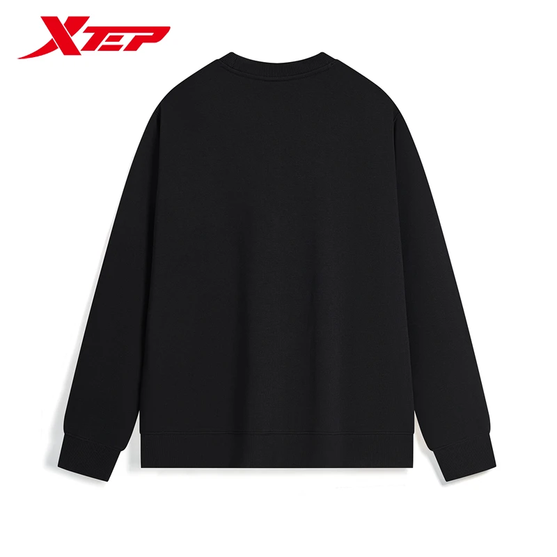 Xtep Pullover Hoodie For Women 2024 Autumn Comfortable Soft Sweatshirt Leisure Athletic Outdoor Long sleeves Tops 876328920070