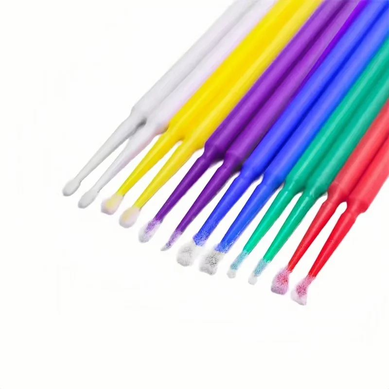 JAVIDENT 100-Piece Dental Swab Set Disposable Micro Swabs Brush Teeth For Dental Application Oral Care Dentist Materials