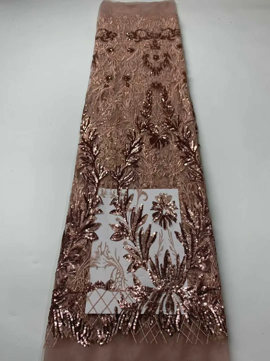 Kain Tulle Lace Hot Sale dengan Manik-manik Payet 2025 Terbaru Afrika Nigeria Prancis untuk Gaun Pesta Pernikahan Mewah Pengantin